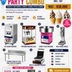 Fun Ice Cream Party Combo