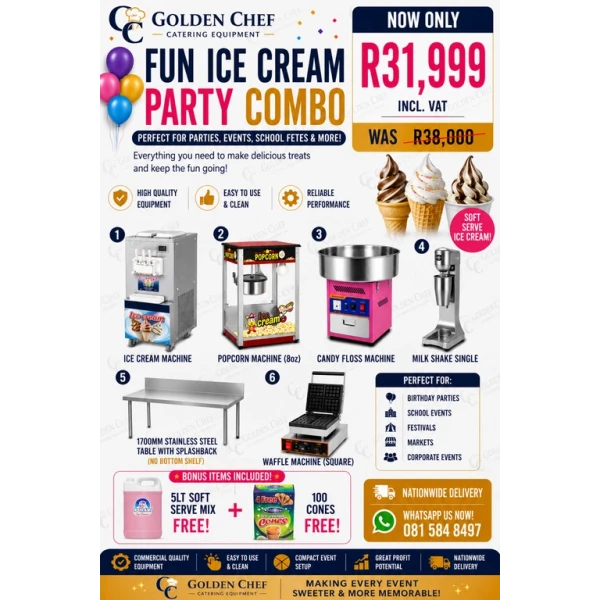 Fun Ice Cream Party Combo